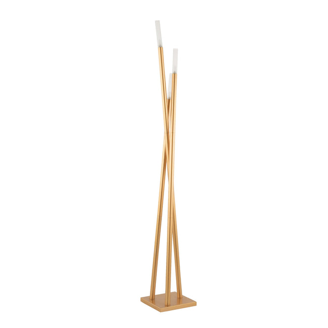 Icicle Floor Lamp - Gold