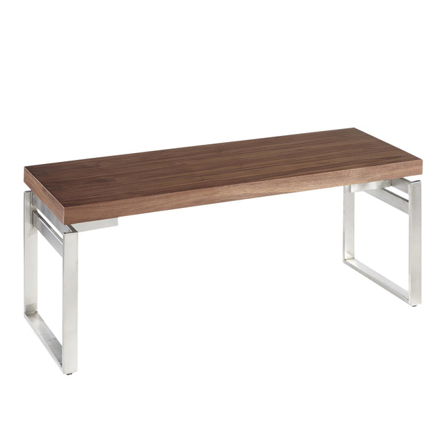 Drift Bench - Walnut Legs