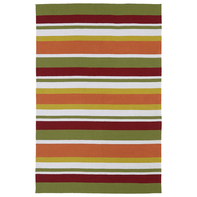 Matira Handmade Outdoor Rug - 3' x 5', Tangerine, MAT08