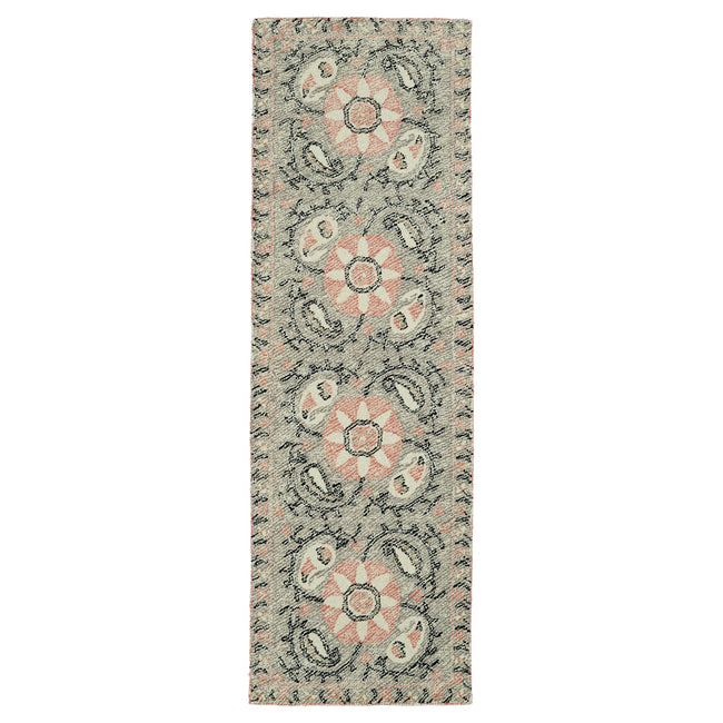 Montage Hand Tufted Runner - 2'6" x 8', Gray, MTG10