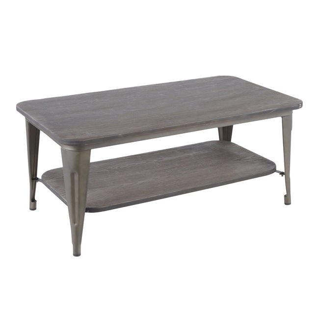 Oregon Coffee Table - Antique and Espresso