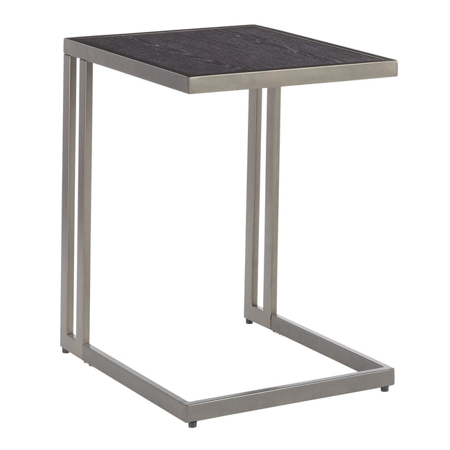 Roman Side Table - Antique and Dark Gray