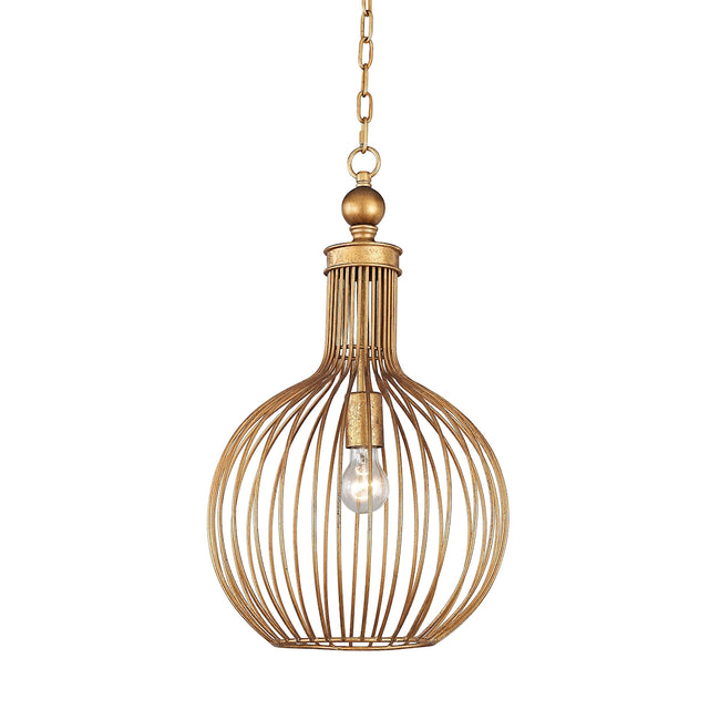 Five Cays 1-Light Pendant - Gold Leaf