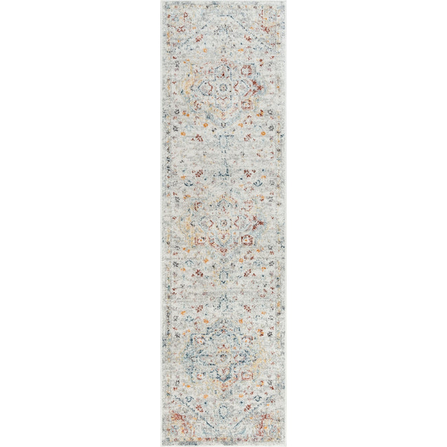 Kinsley Traditional Oriental Cream Runner Rug - 2'3" x 12'