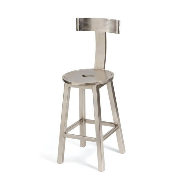 Seat Height Steel Finish Counter Stool