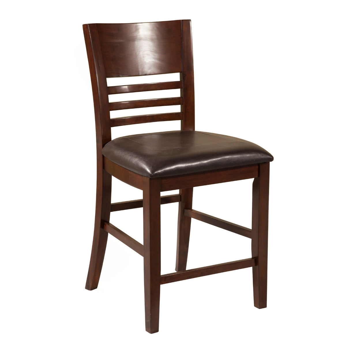 Granada Counter Stools - Set of 2, Brown Merlot