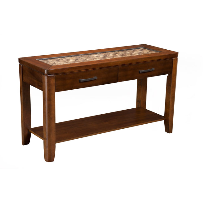 Granada Sofa Table - Brown Merlot