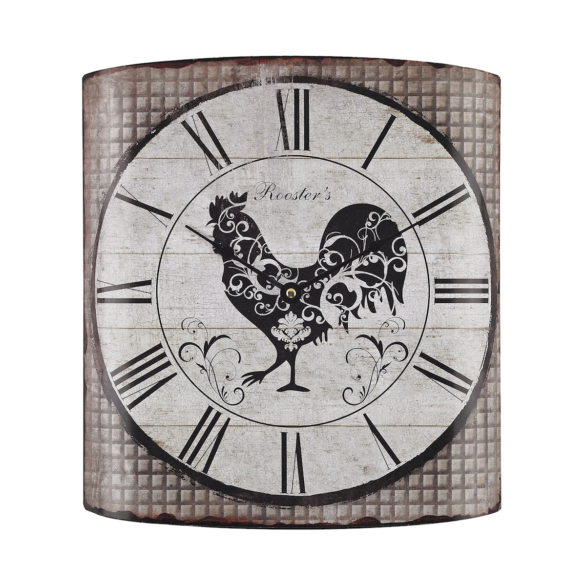 Stylized Rooster Wall Clock