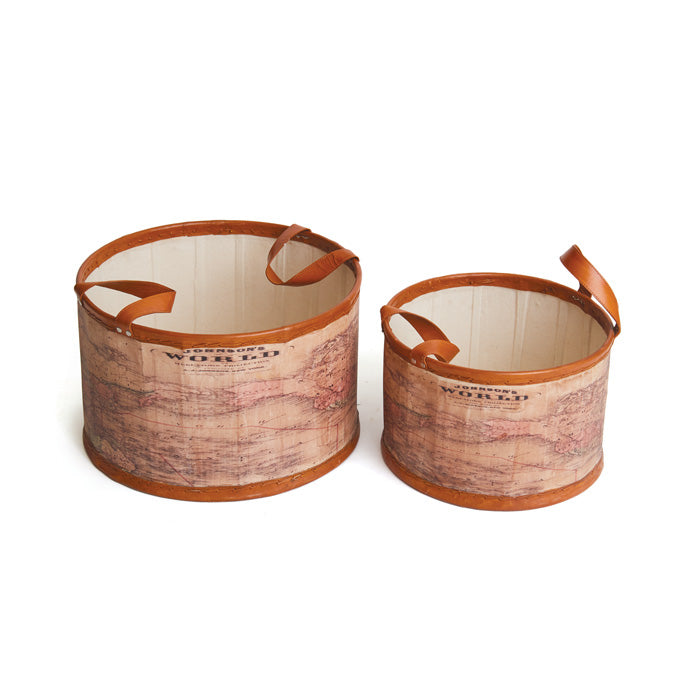 Set of Two Mondo Tubs