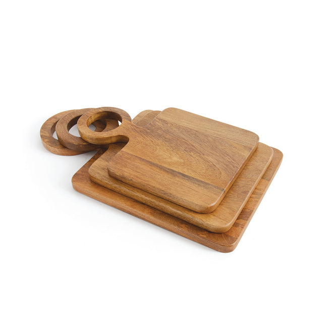 Set of Three Vesta Cheese Boards