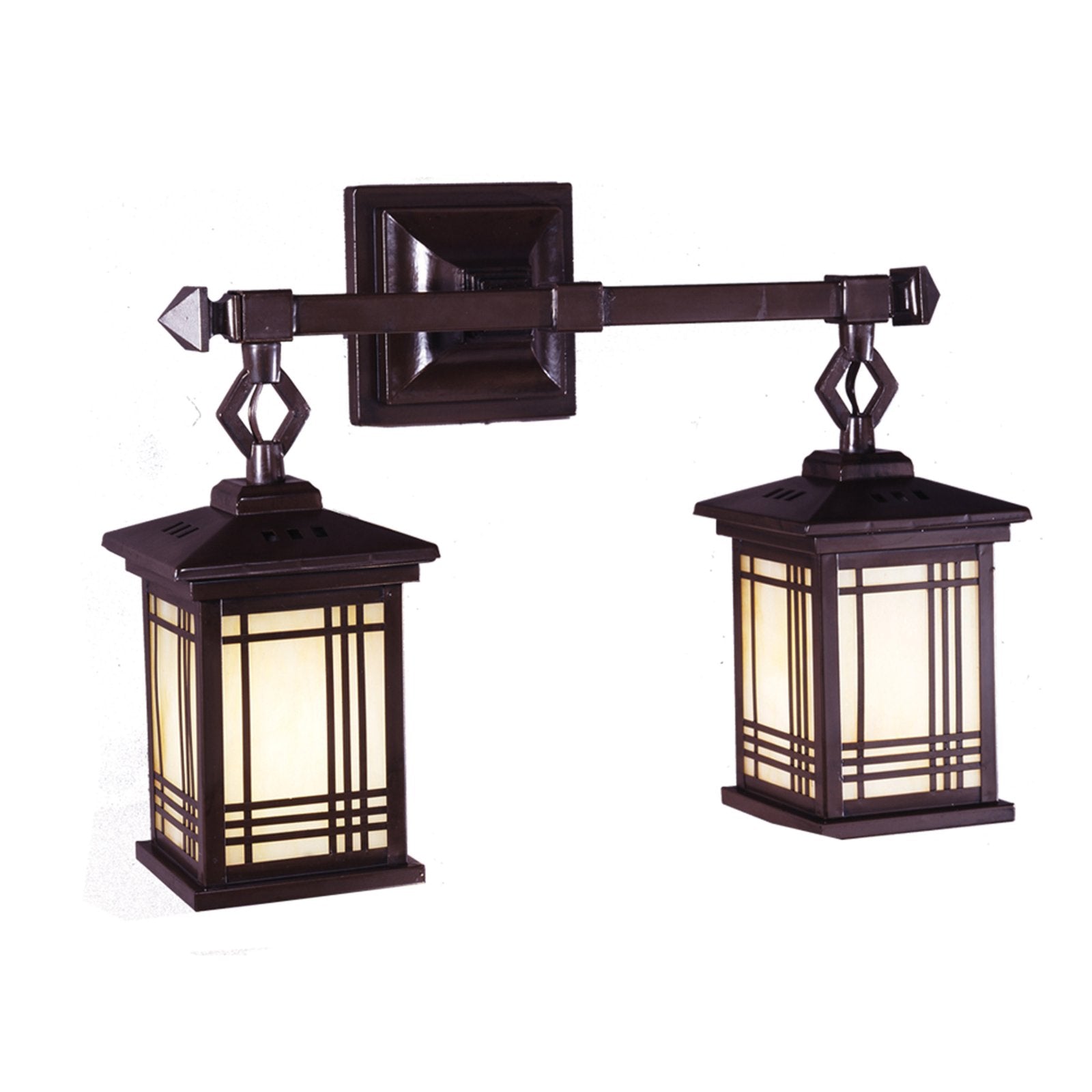 Springdale 18.25" W Avery LED Lantern Wall Sconce