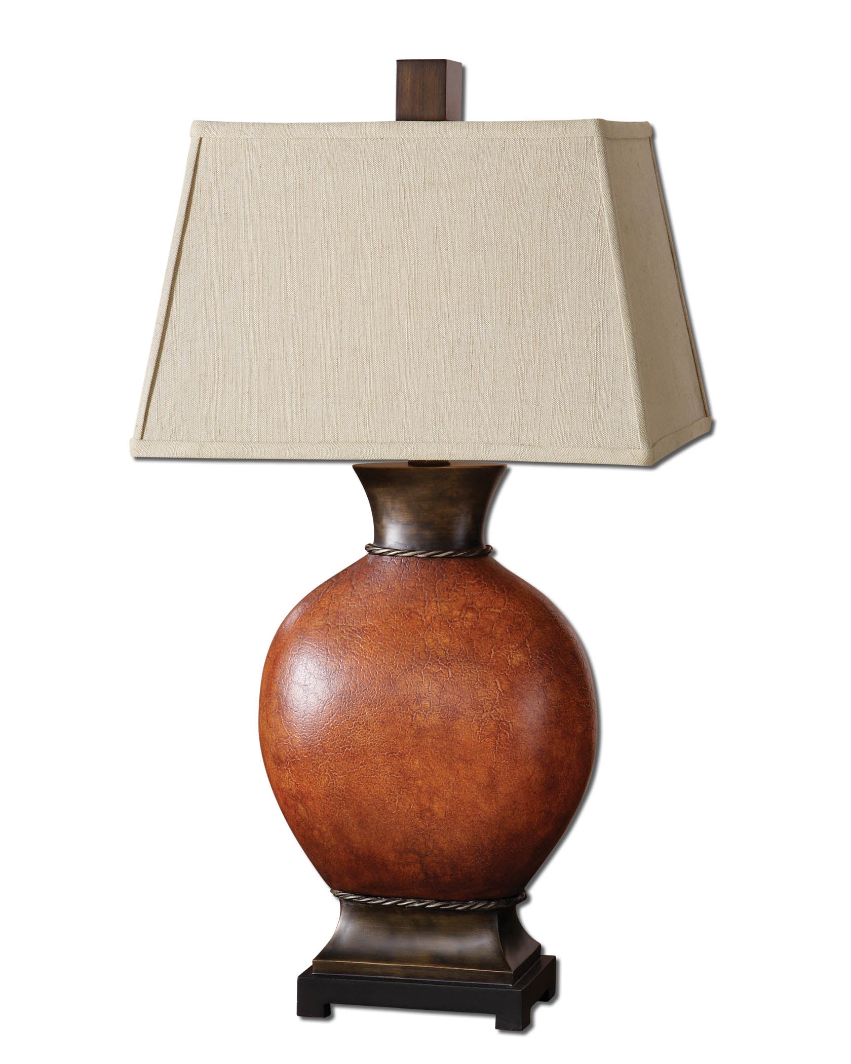 Suri Burnished Red Table Lamp