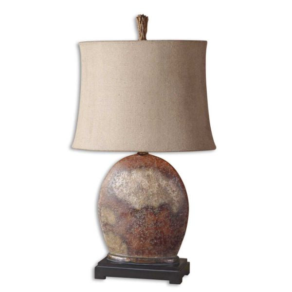 Yunu Distressed Table Lamp