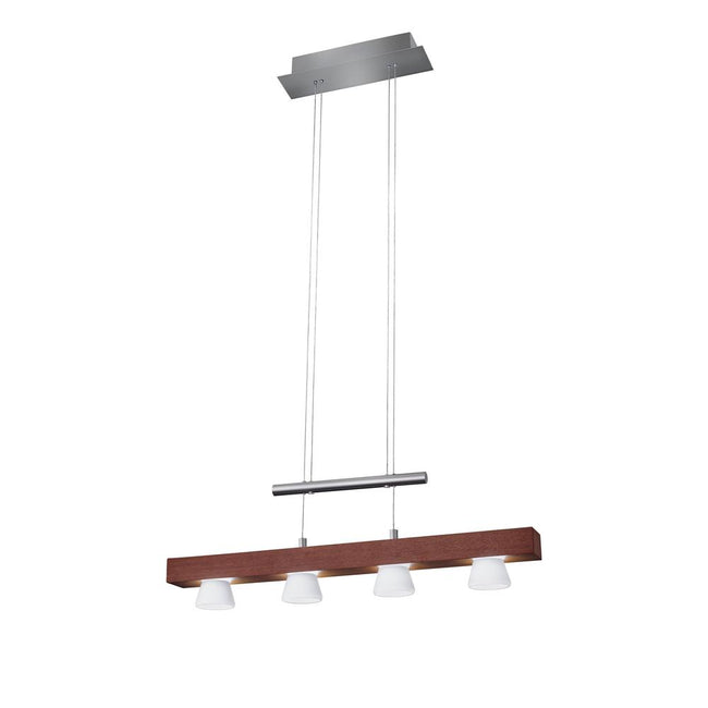 Burlington LED 4 Light Adjustable Pendant