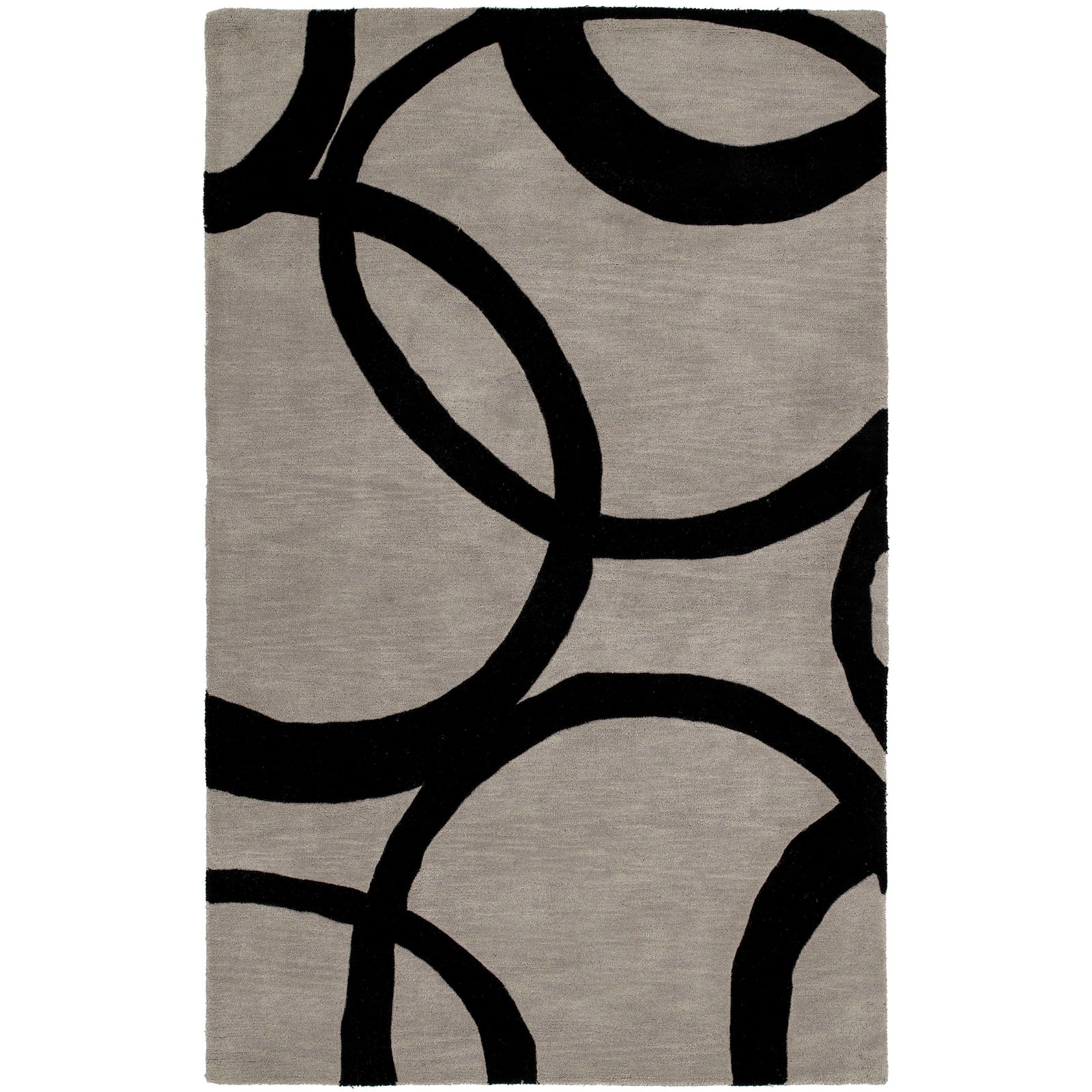 Astronomy Hand Tufted Area Rug - 3' x 5', Graphite, 3401