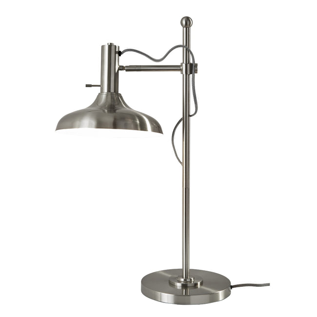 Kramer Desk Lamp - Brushed Steel