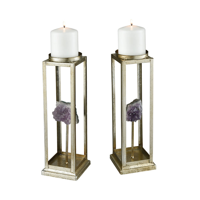 Ekaterina Candle Holders - Set of 2