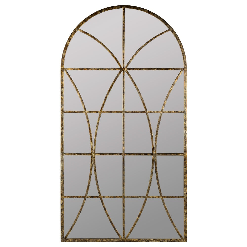 Jarmo Mirror - 59", Aged Gold