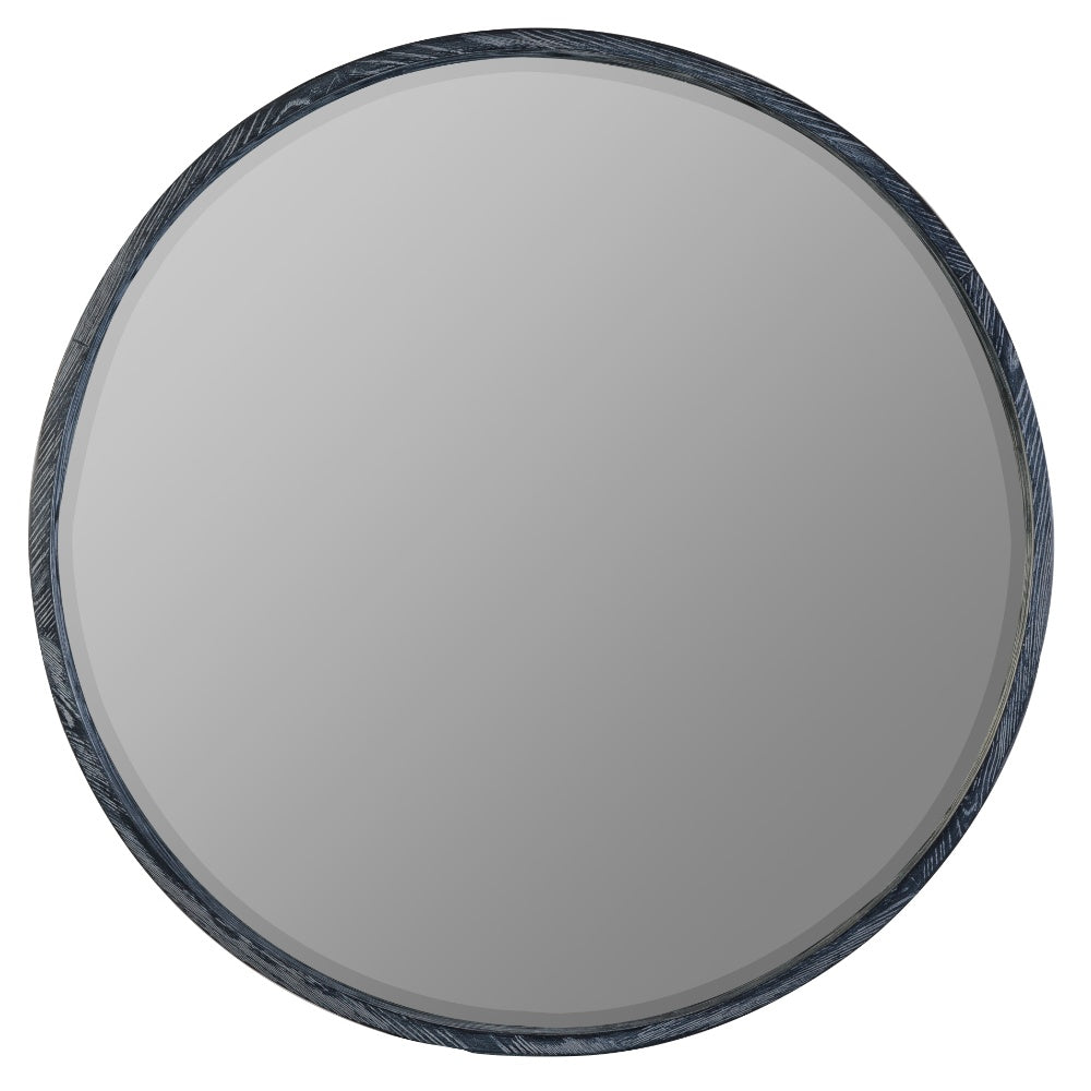 Parson Mirror - 34", Aged Gray