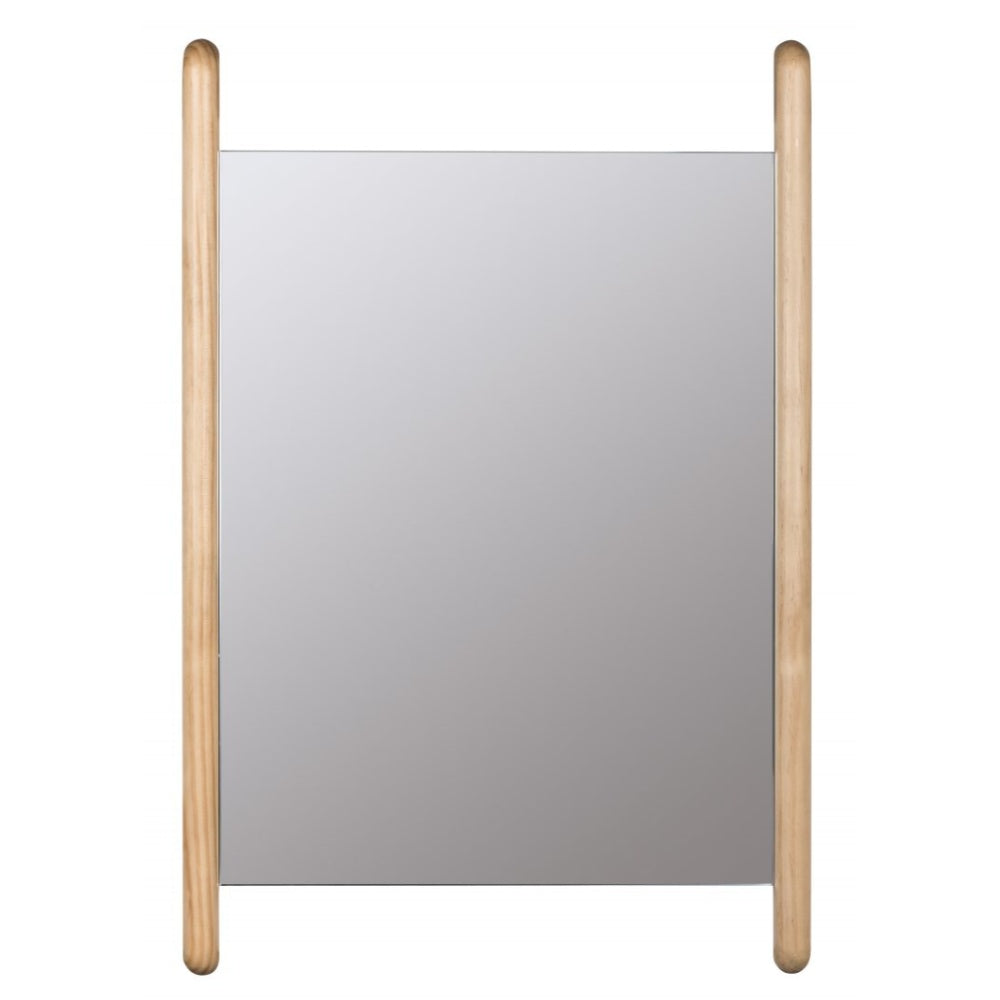 Coraline Wall Mirror - 35.5", Light Brown