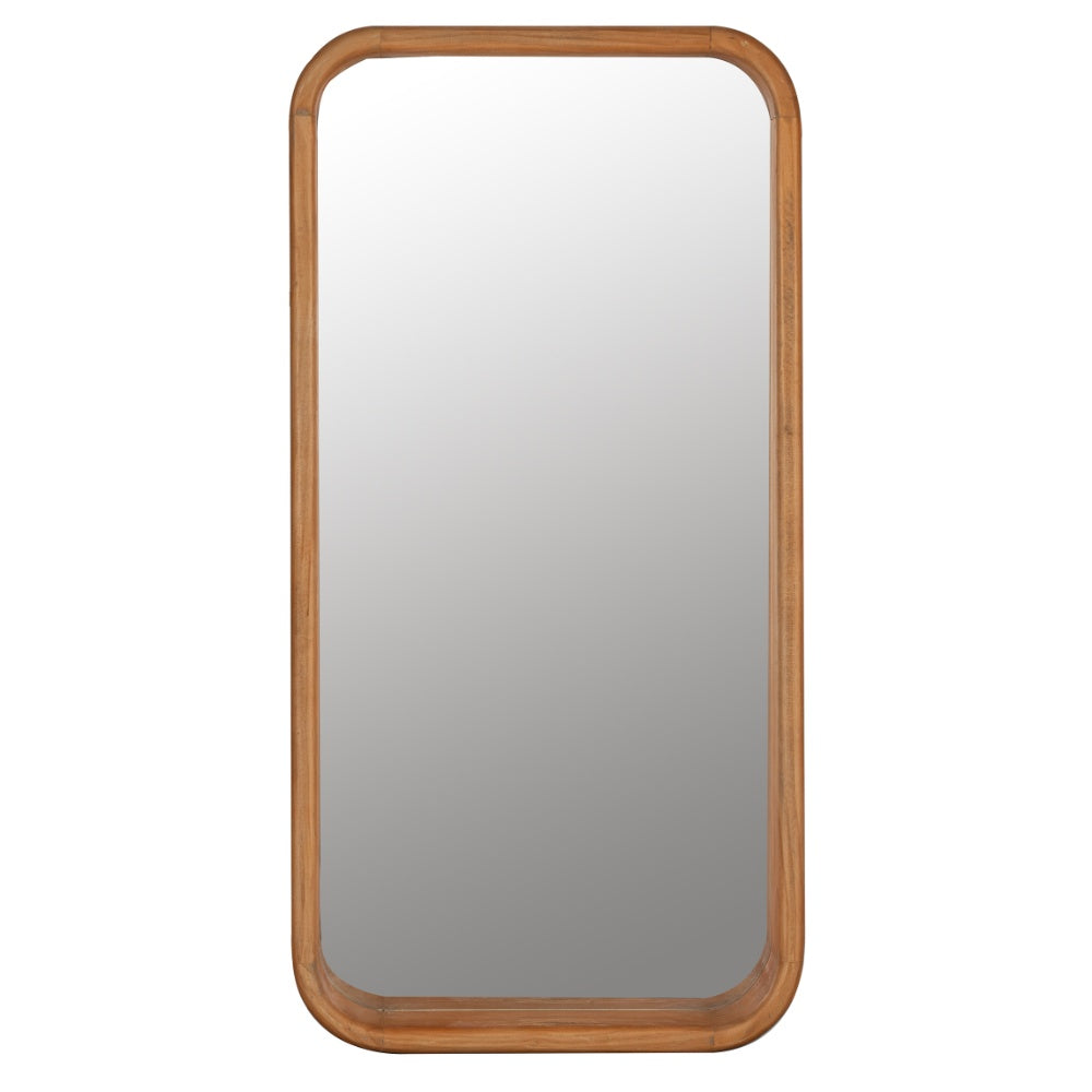 Celina Shelf Mirror - 39.5", Blonde Wood