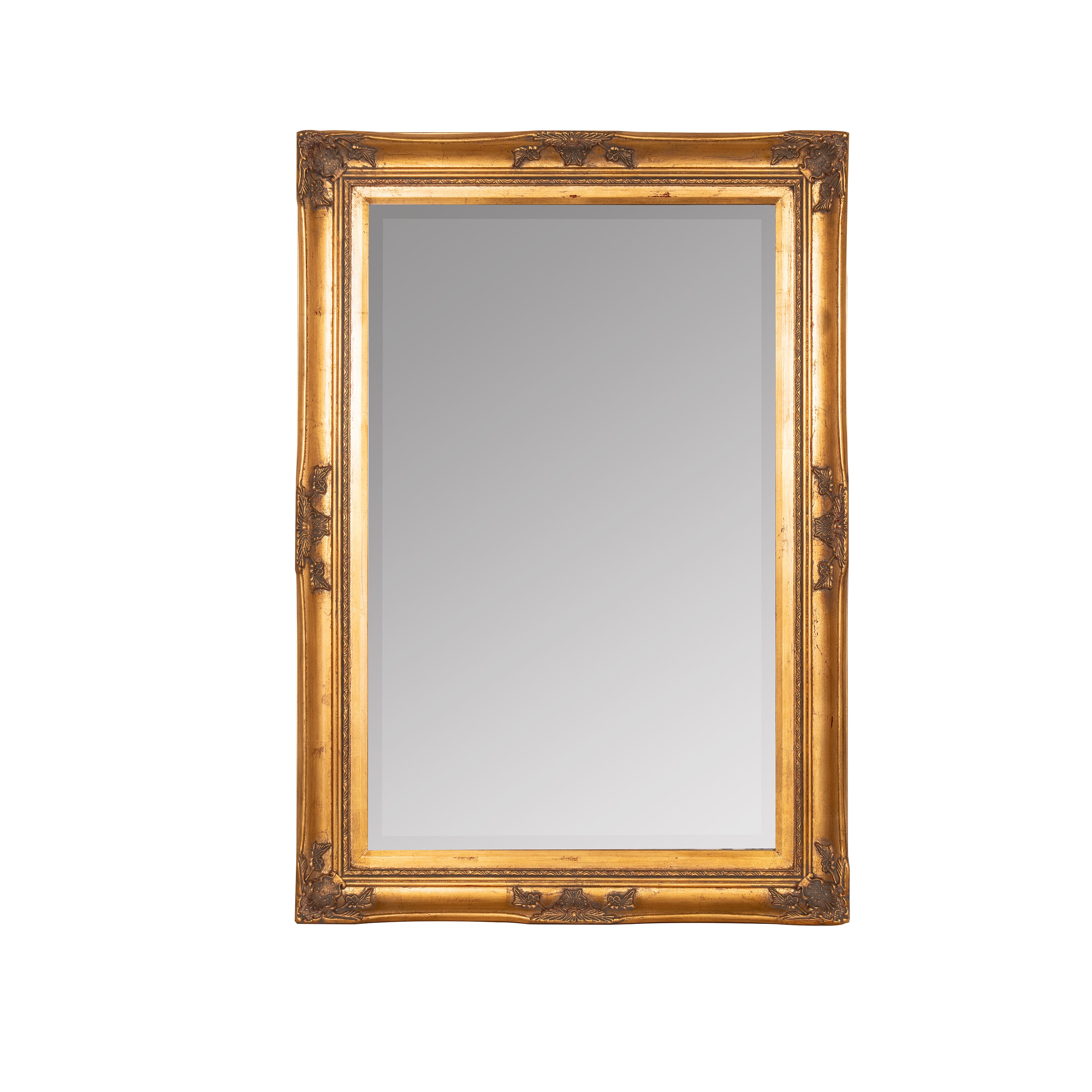 Orion Wall Mirror - 40", Antique Gold