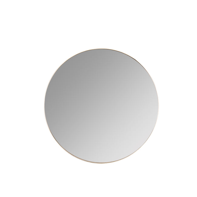 Franco Round Wall Mirror - 34", Gold