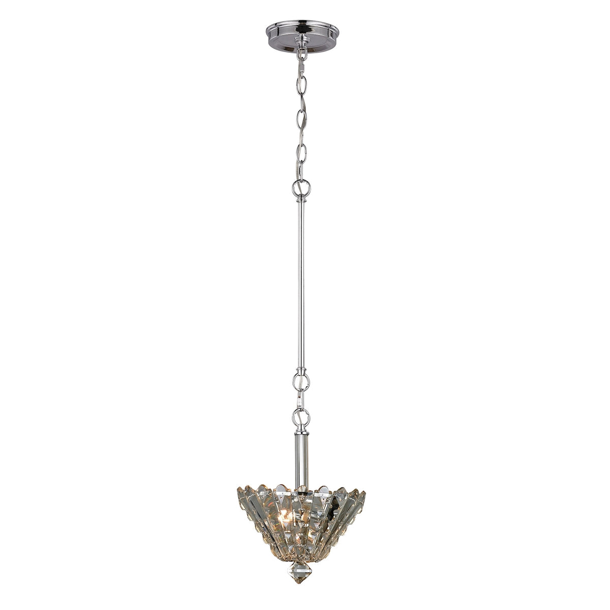 Riva 2-Light Mini Pendant - Polished Chrome