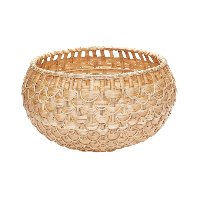 Medium Fish Scale Basket - Natural