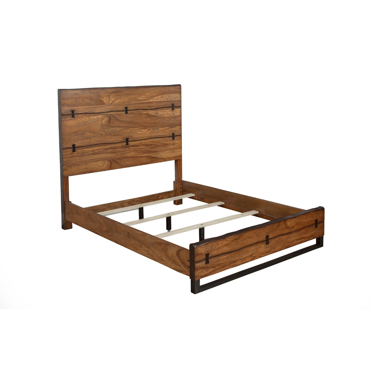 Live Edge Bed - King, Tobacco