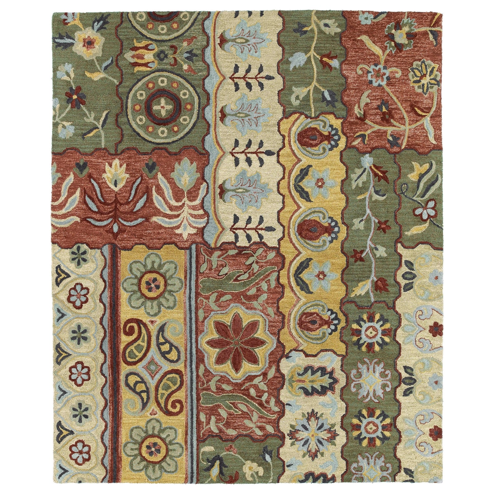 Brooklyn Hand Tufted Area Rug - 8' x 11', Gold , 5300