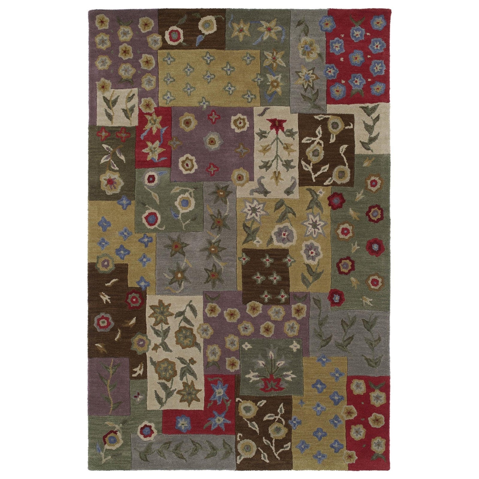 Khazana Hand Tufted Area Rug - 2' x 3', Ivory, 6553