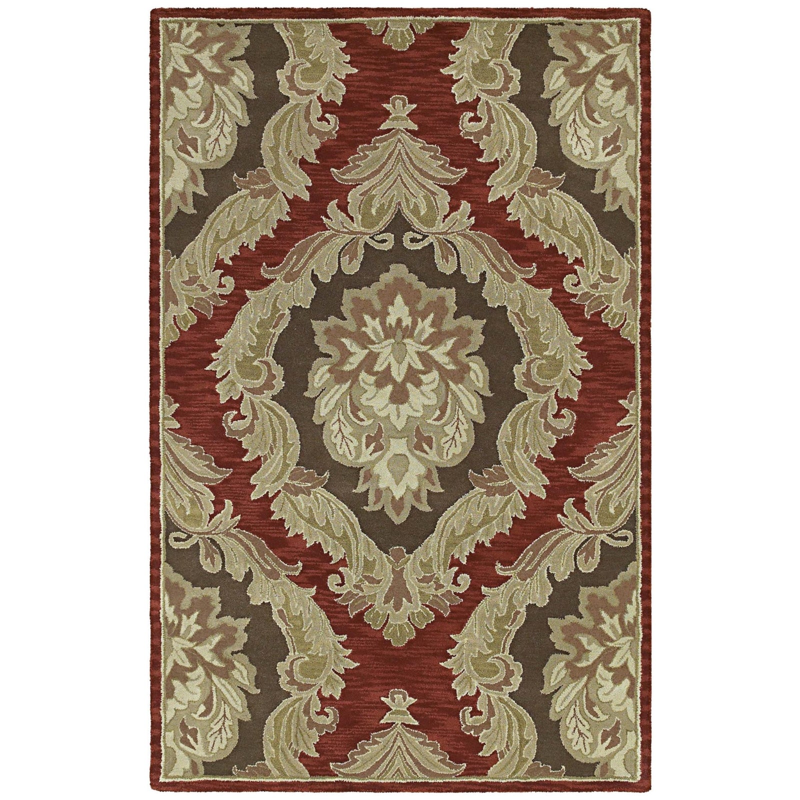 Khazana Hand Tufted Area Rug - 3' x 5', Salsa, 6572