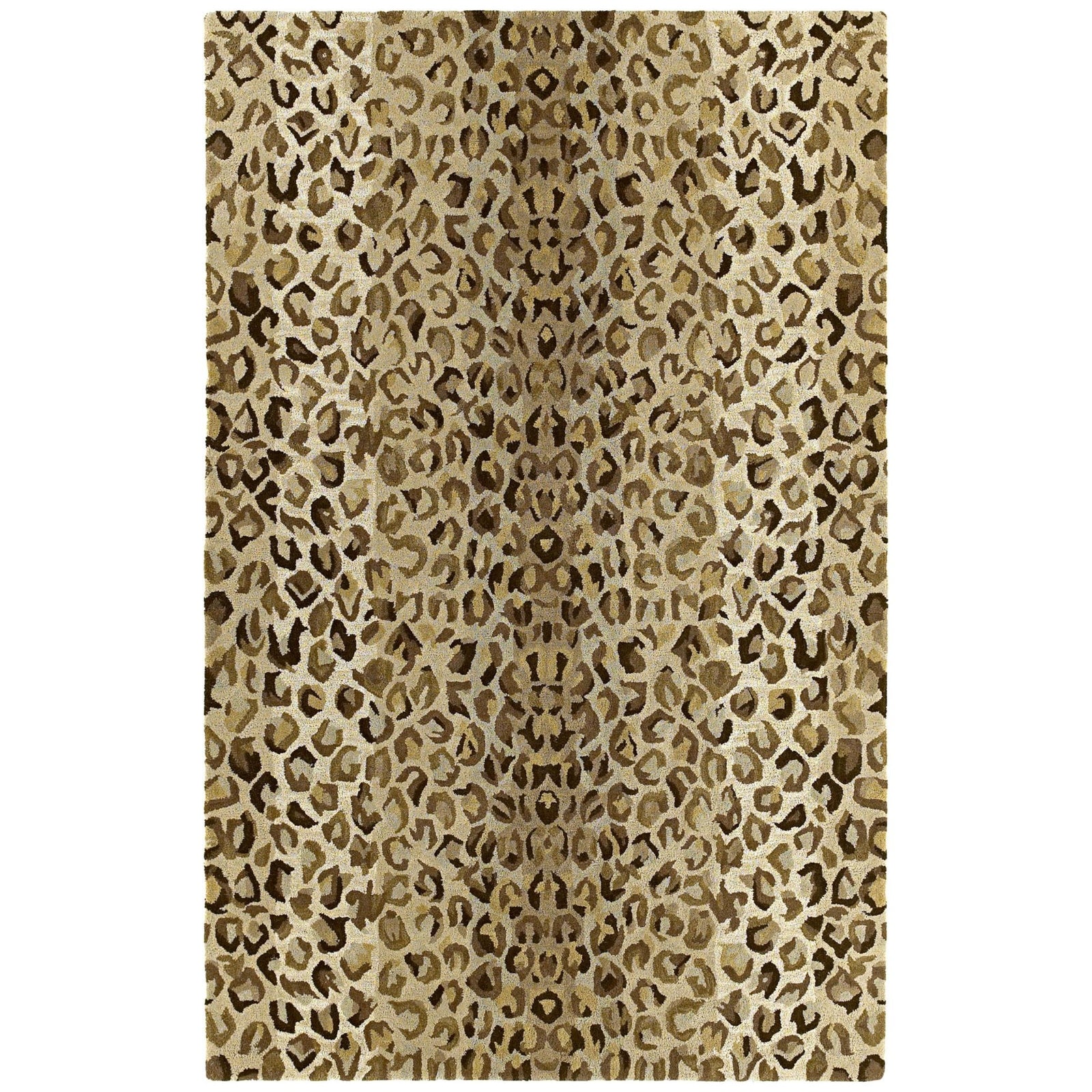 Khazana Hand Tufted Area Rug - 2' x 3', Mocha, 6607