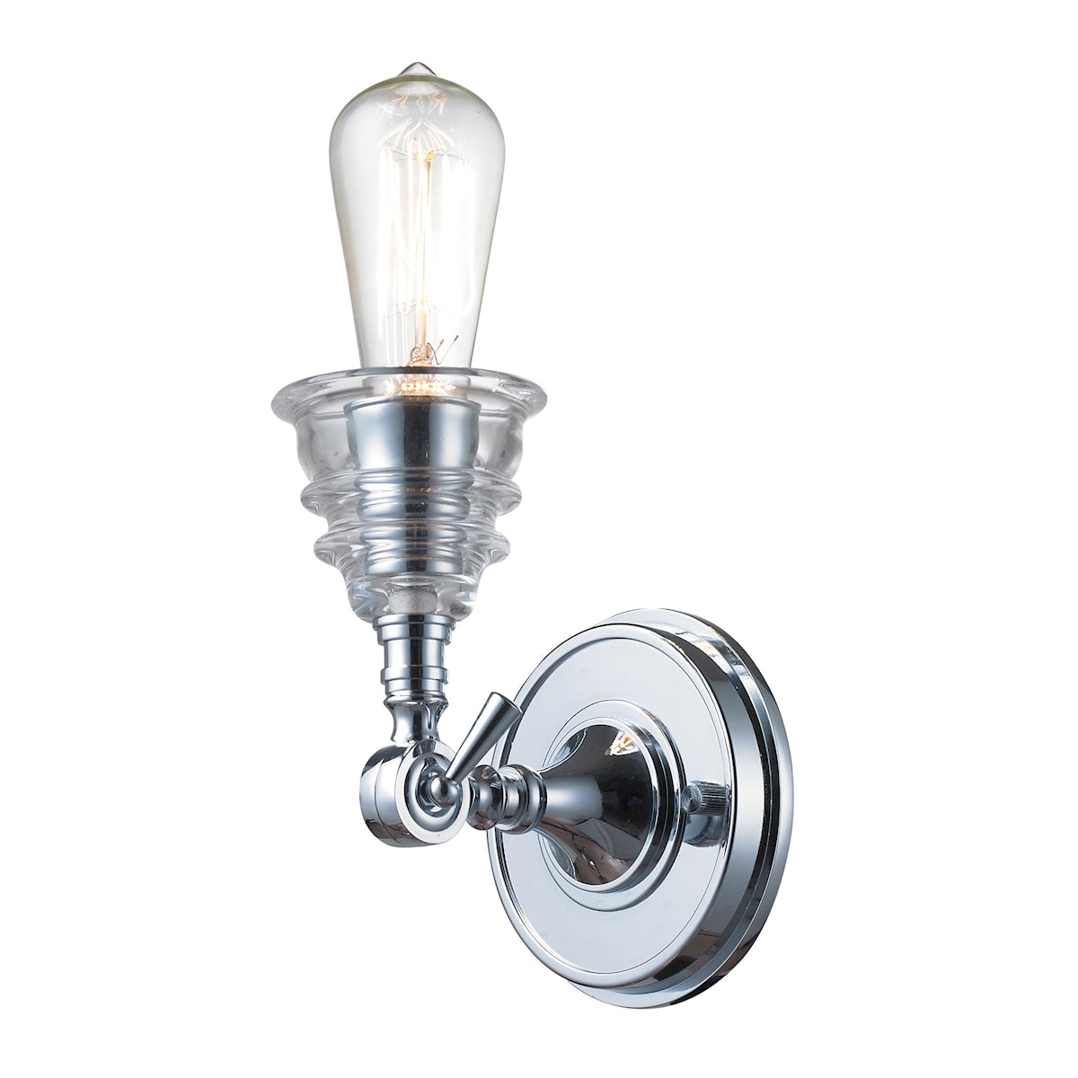 1 Light Sconce - Polished Chrome