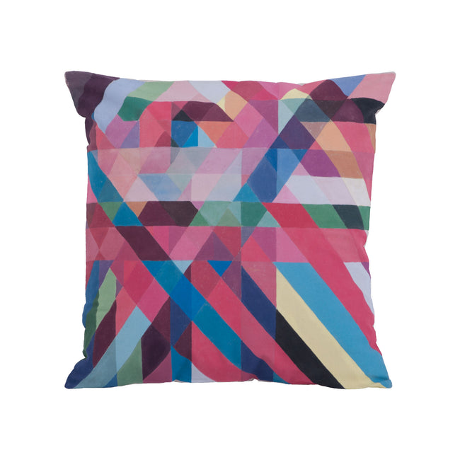 Color Ribbons Pillow Cover - Cover Only