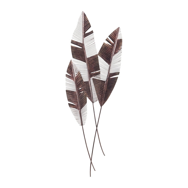 Martinique Leaf Wall Decor - Set of 3