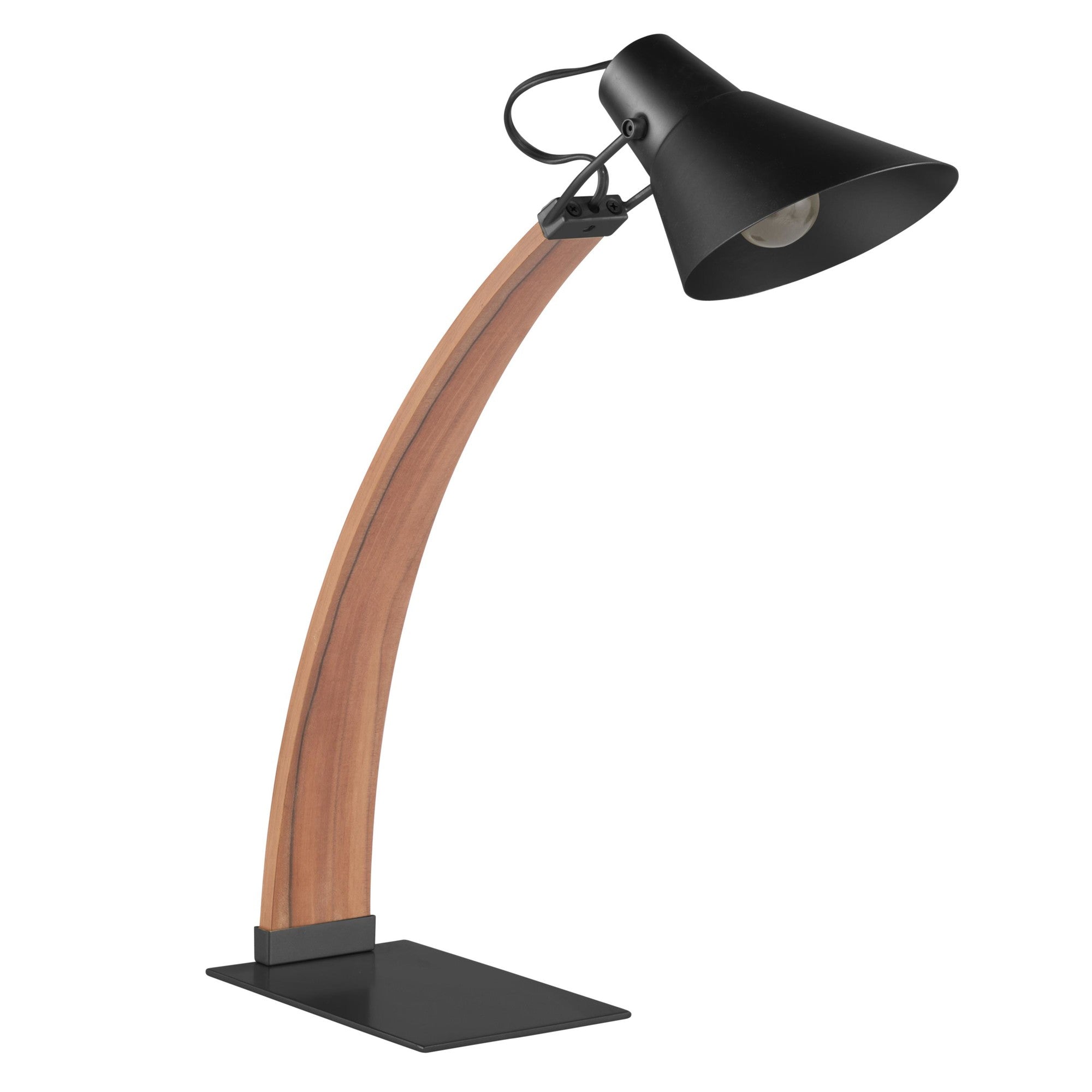 Noah Table Lamp - Apple Wood