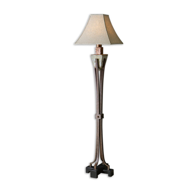 Slate Metal Floor Lamp