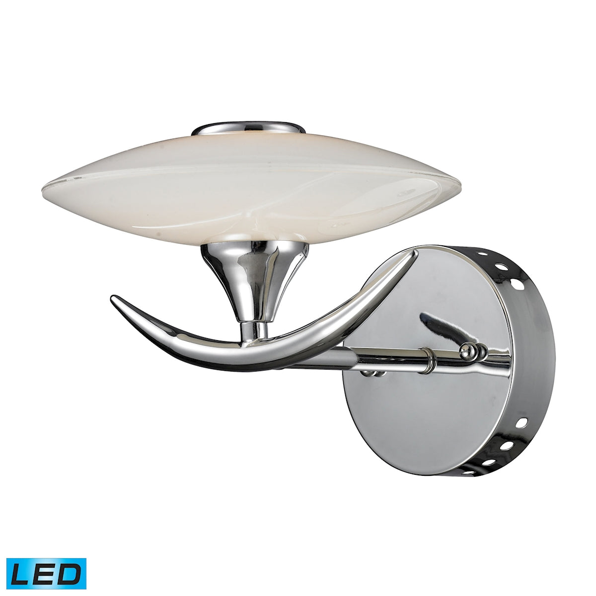 Led 1 Light Glass Wall Lamp