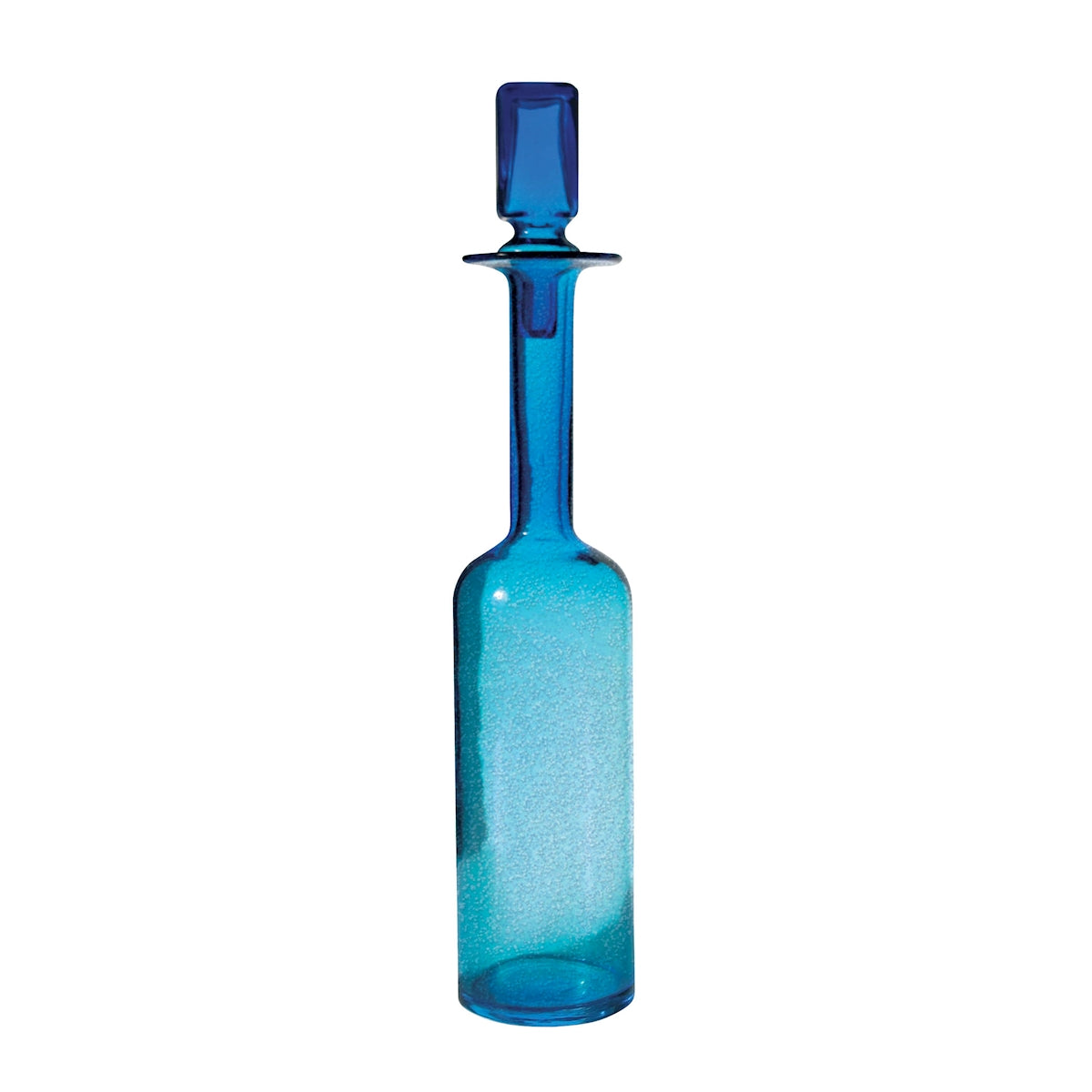 Pool Blue Decanter - Tall