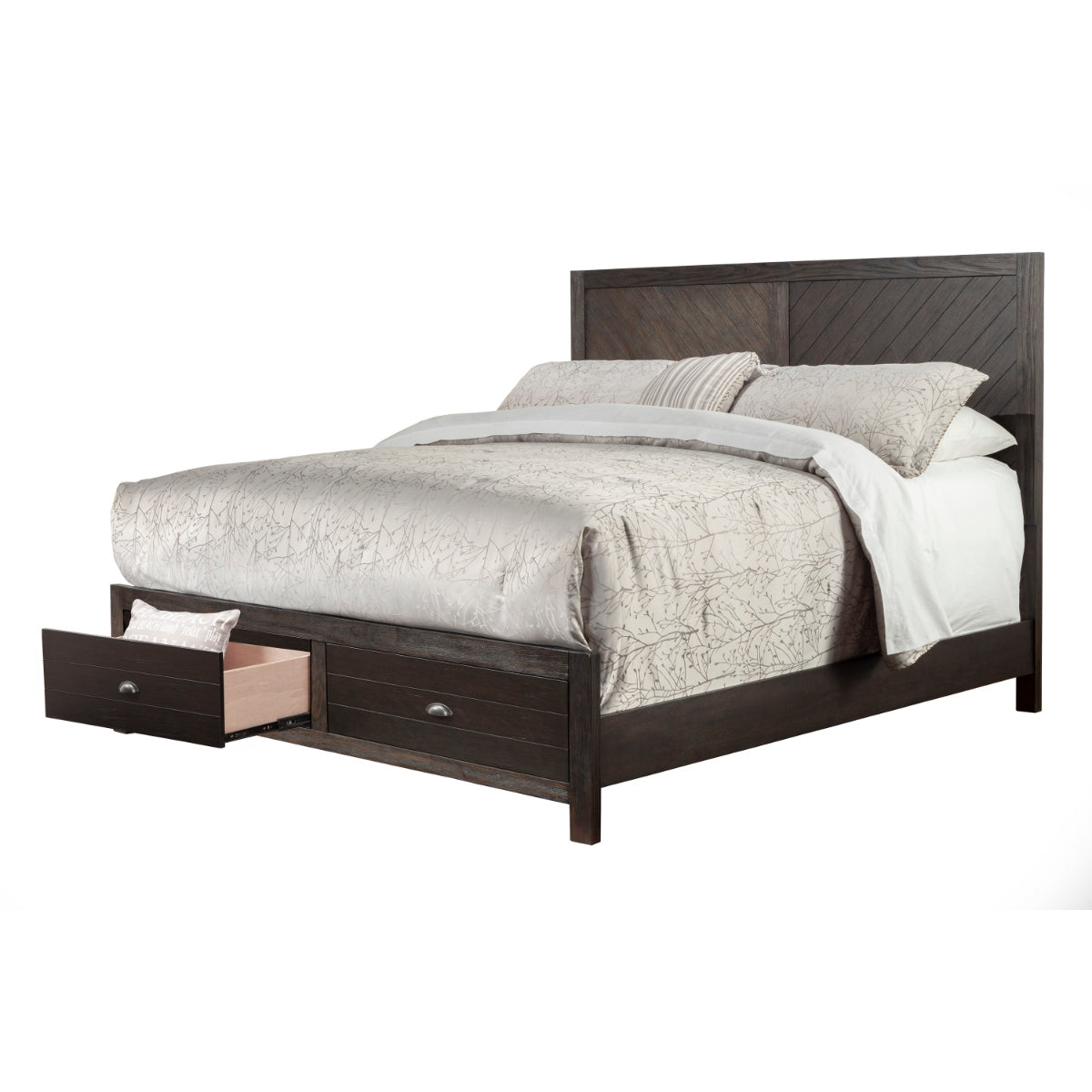 Shutter Bed - Queen, Charcoal