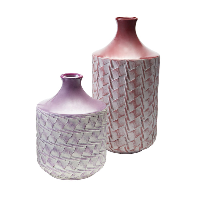 Woven Vases - Set of 2