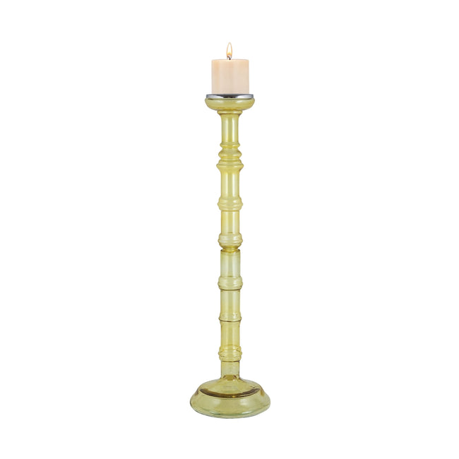 Catalina Seagrass Candle Holder - Grand