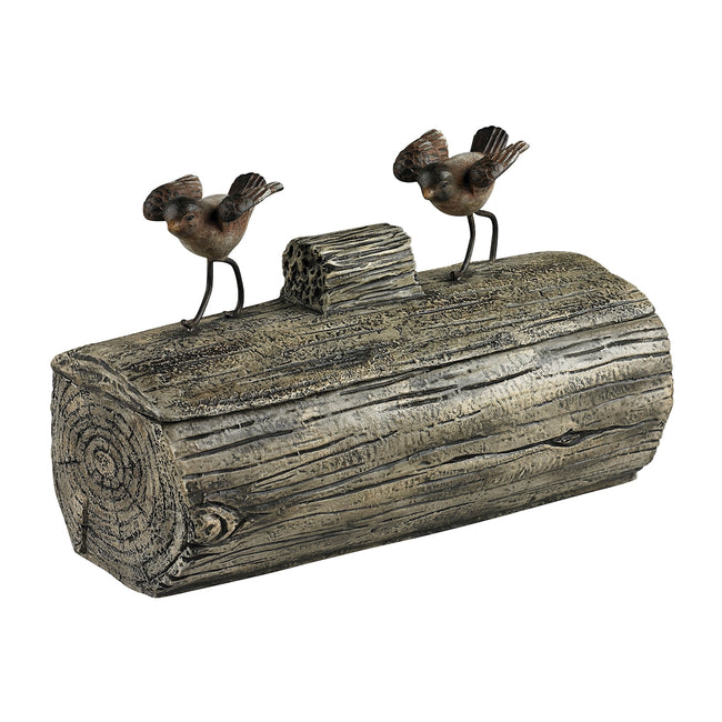 Little Birds On A Log Box