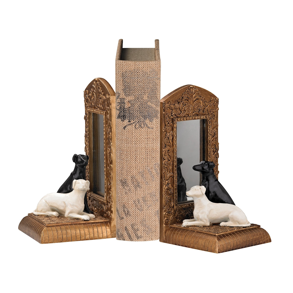 Grayhound Reflections Bookends (Pair)