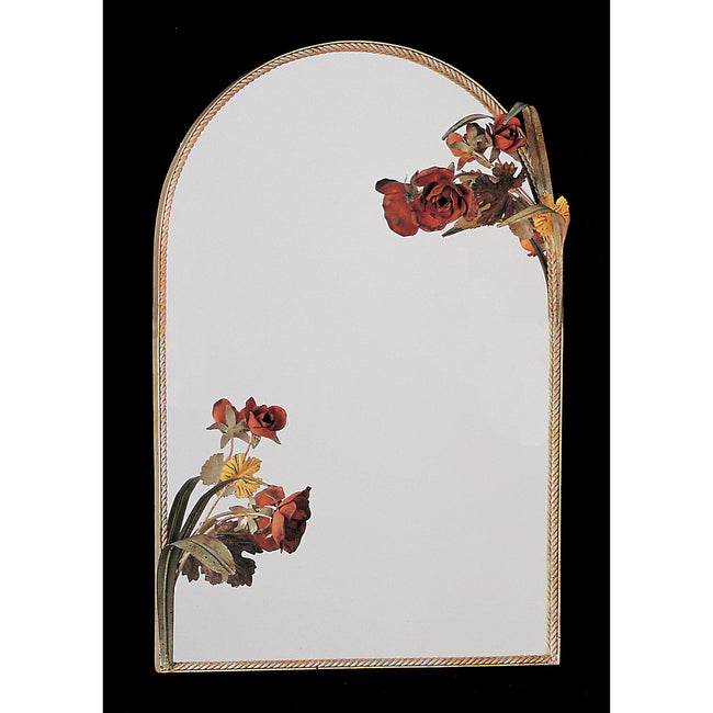 Floradora Mirror with Fawn Beige Finish