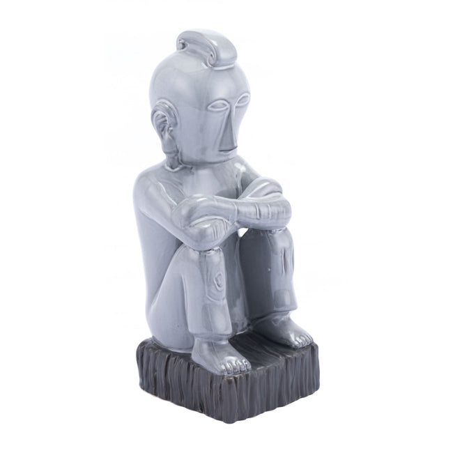 Totem Gray Figurine