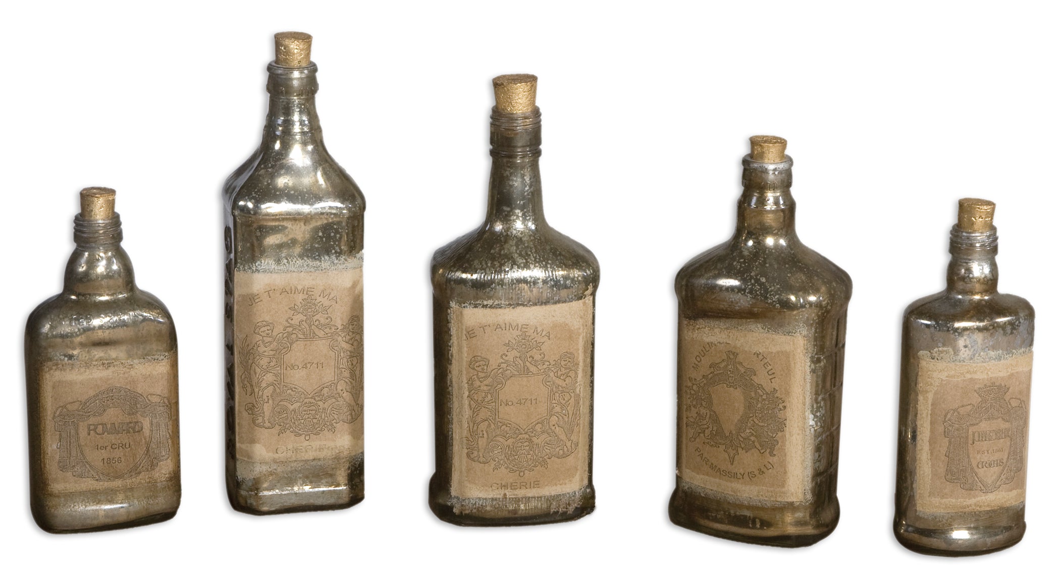 Recycled Bottles - Set of 5