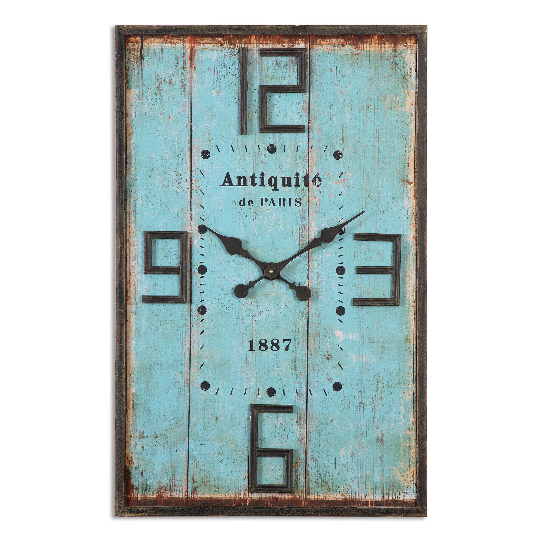 Antiquite Distressed Wall Clock